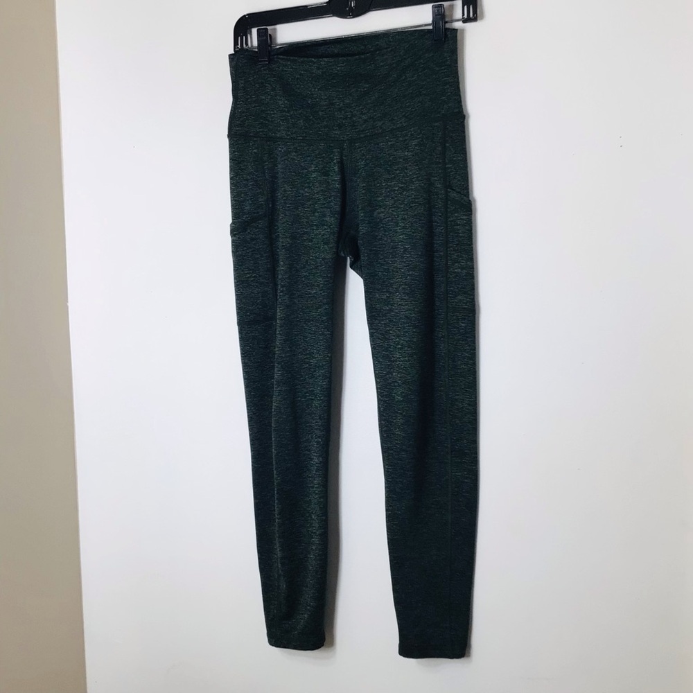 Aerie leggings women green pockets medium